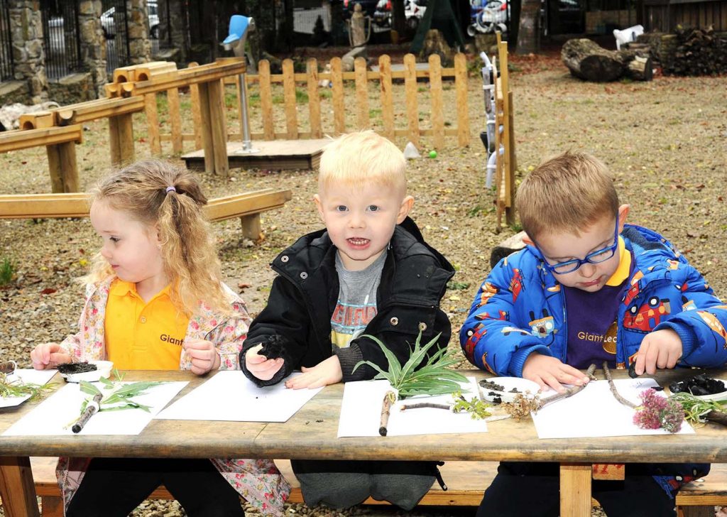 Forest school session