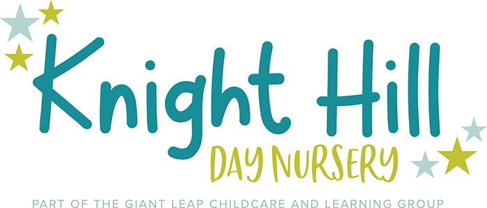 Giant Leap Childcare Nursery Burnley Knight Hill Day Nursery Logo With Strap Landscape 2