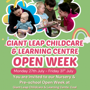 Giant Leap Childcare & Learning Centre Open Week 27th - 31st July
